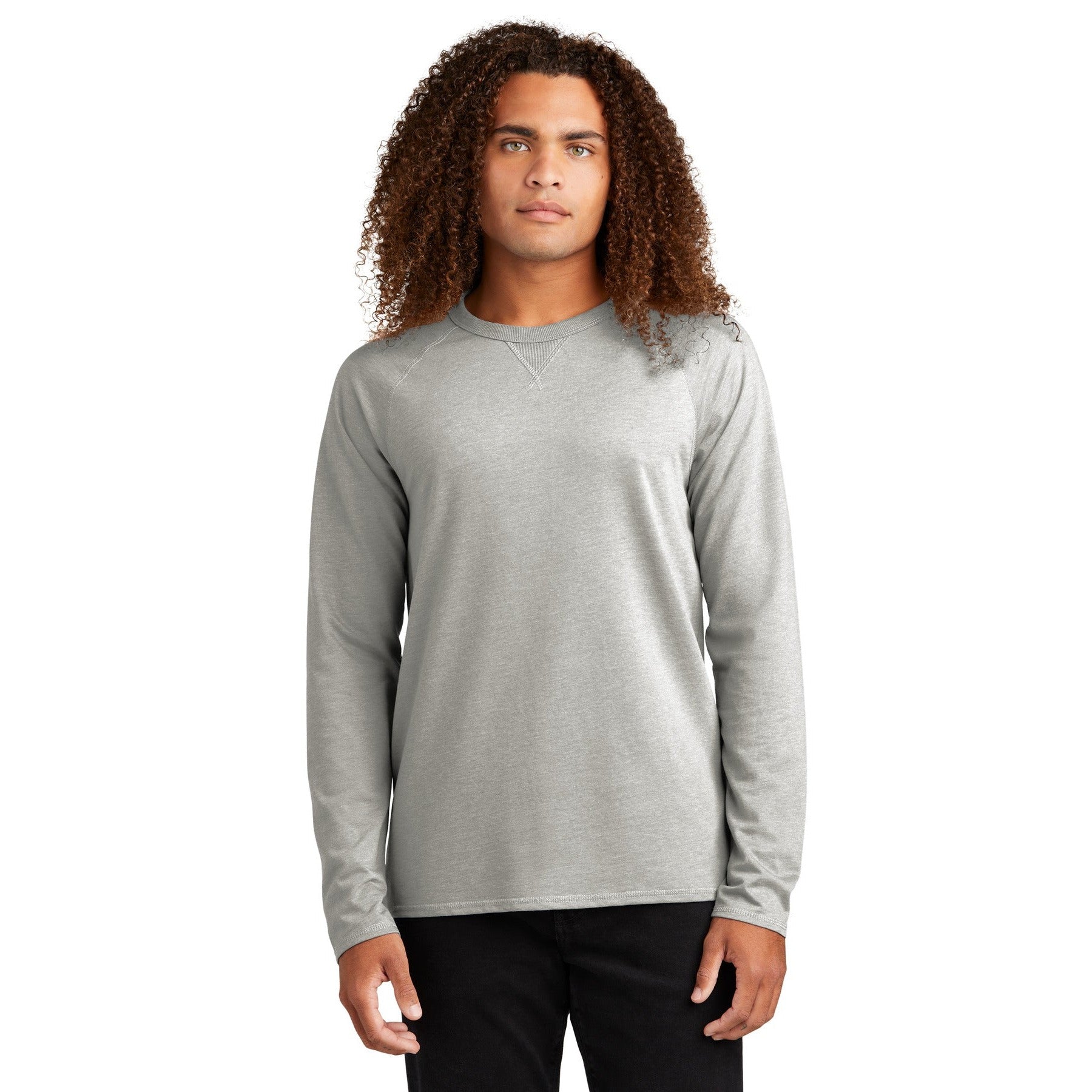 District-District® Featherweight French Terry™ Long Sleeve Crewneck DT572-MedTech-4